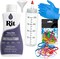 Rit Dye Liquid Navy Blue All-Purpose Dye 8oz, Pixiss Tie Dye Accessories Bundle